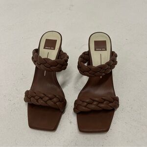 Dolce Vita Brown Braided Sandals